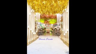 WEDDING amp DEBUT TUNNEL  GRAND ENTRANCE DECORATION BY VONRIC EVENTS  AFFORDABLE PACKAGES ONLYDAVAO [upl. by Ahseikram14]