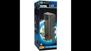 Fluval U4 internal filter unboxing [upl. by Esom]