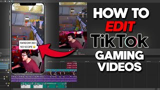 How to Edit GAMING Vertical TikTok Videos How to Edit TikTok Videos [upl. by Darcia297]