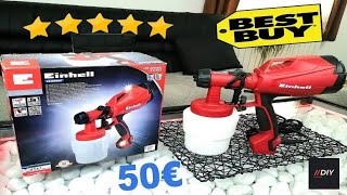 Unboxing And Review Discover The Power Of Einhell TCSY 400 W Spray Gun [upl. by Assecnirp467]