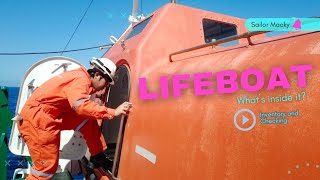 What inside our Lifeboats  Inventory and Checking of Lifeboat Equipment [upl. by Patt]