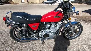 1979 Yanaha XS750 Special walk around and startup [upl. by Effie]