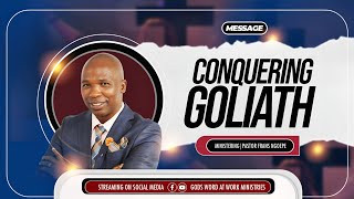 Conquering Goliath Pastor Frans Ngoepe [upl. by Kiah853]