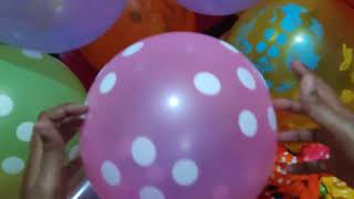 Balloon Show ✨ Balloon inflating and deflating sound effects air release [upl. by Loftis158]