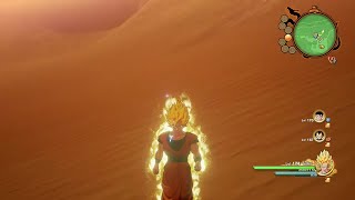 Surge Mode Glitch In Free Roam Dragon Ball Z Kakarot [upl. by Hennahane]