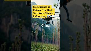 From Drones to Robots The HighTech Way China is Reforesting [upl. by Yadsendew]