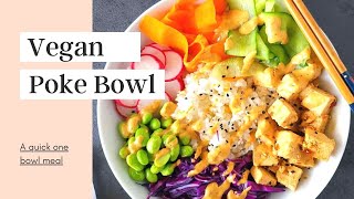 Vegan poke bowl  Tofu Poke Bowl [upl. by Annia]