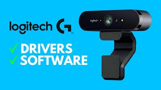 Logitech BRIO Basic Setup Guide Installing  Updating Drivers amp Logitech GHub Software [upl. by Kerad195]