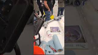 LIVE Spraycoating at WWETT Show [upl. by Correna783]