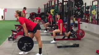 2016 Seattle University Volleyball PreSeason Training [upl. by Haerdna]