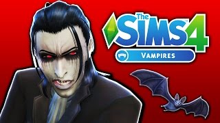 The Sims 4 VAMPIRES Part 1  Dracula Moves to Forgotten Hollow 🌙 [upl. by Arihaz]