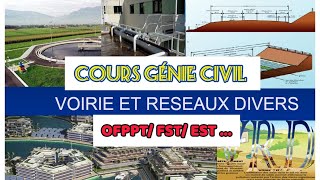 cours Genie civil VRD GénieCivil VRD ofppt fst est [upl. by Mariquilla222]