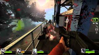 Left 4 Dead 2 El Sacrificio  Mision 2  Barco [upl. by Aicekat]