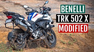 Benelli TRK 502X modified to BMW R1250 GS HP  nijohn  2021 [upl. by Cristabel163]