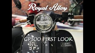 Royal Alloy GP300 First look from EICMA [upl. by Enrika]