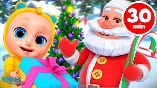 Jingle Bells Johny Johny  Christmas Songs  Nursery Rhymes for Babies на русском [upl. by Elledoj]