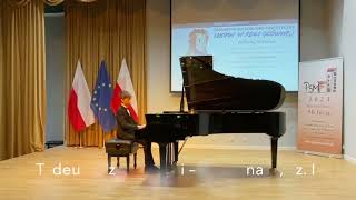 Mikołaj Matysik I miejsce I grupa Ogólnopolski Konkurs Pianistyczny quotChopin w roli głównejquot [upl. by Noiemad569]