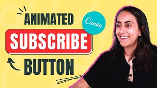 How to make an Animated SUBSCRIBE BUTTON for Youtube Videos 🔔 [upl. by Jarek]