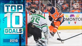 Top 10 Goals of 2019  NHL [upl. by Jaymie]