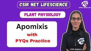 Apomixis in Plants  Plant Physiology  CSIRNET LIFESCIENCE JUNE 2024 [upl. by Htnicayh738]