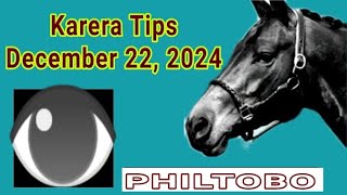 KARERA TIPS amp ANALYSIS by guceschoice DECEMBER 22 2024 Live Racing at METRO TURF starts 1 PM [upl. by Andie]