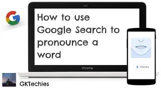 How to use Google Search to pronounce a word [upl. by Iahs]