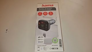 Bluetooth FM Transmiter HAMA With HandsFree Function [upl. by Celeski686]