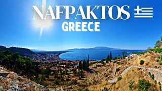 Nafpaktos Ναύπακτος Greece 🇬🇷  4K [upl. by Ferri]