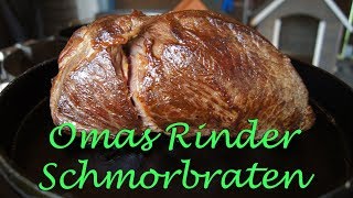 Omas Rinderschmorbraten YBBQ [upl. by Babara]