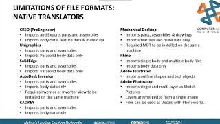 Mastering File Translations in SOLIDWORKS [upl. by Assiral]