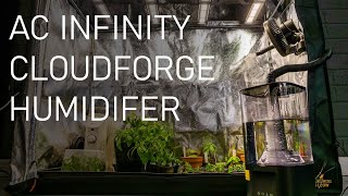 AC infinity Controller amp Cloudforge Humidifier review [upl. by Sig]