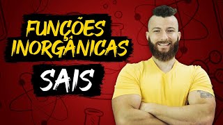 FUNÇÕES INORGÂNICAS  SAIS [upl. by Eentruoc]