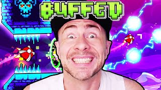 BUFFED quotDASHquot Levels are INSANELY HARD  Geometry Dash 22 [upl. by Mac]