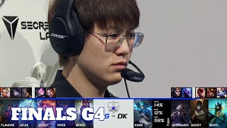 DK vs EDG  Game 4  Grand Finals S11 LoL Worlds 2021  DAMWON Kia vs Edward Gaming  G4 full game [upl. by Adeuga373]