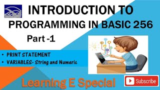 Basic 256 programming  basic 256 tutorial  basic 256 for class 7  basic 256 for class 6 [upl. by Roselyn875]