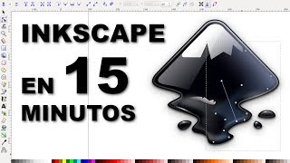 Te enseño a usar Inkscape en 15 minutos dibujo vectorial [upl. by Negaet]