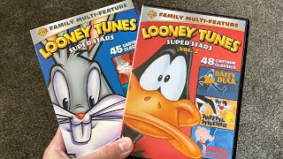 Looney Tunes Super Stars Volumes 1 and 2 DVD Unboxing [upl. by Naerb]