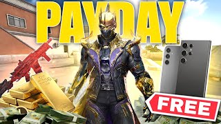 NEW GAME MODE PAYDAY WIN a SMARTPHONE SKINS ULTRA and MORE FREE  Blood Strike [upl. by Christiane739]