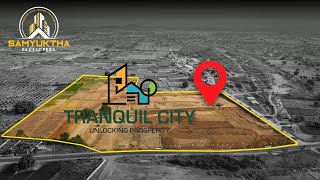 Tranquil City 60ft Road facing Layout in Shadnagar updates videos drone [upl. by Otrebtuc]