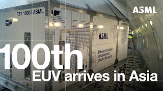 EUV system begins its journey to Asia [upl. by Neelear]