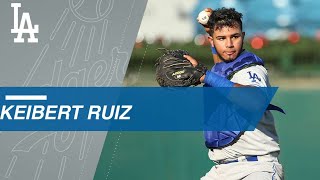 Top Prospects Keibert Ruiz C Dodgers [upl. by Roosnam]