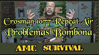 Crosman 1077 RepeatAir Problema Con Bombona [upl. by Rillis]