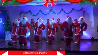 Dancing the Christmas Polka  Paulines Acaroling [upl. by Aikemet511]