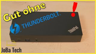 Das beste USBC Dock ohne Thunderbolt  Lenovo ThinkPad USBC Dock gen2 Review  Deutsch German [upl. by Aij]