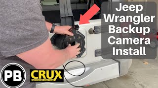 2007  2017 Jeep Wrangler Backup Camera Install [upl. by Peder]