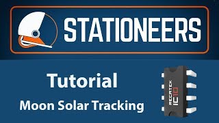 Stationeers  Tutorial Moon Solar Tracking with IC [upl. by Ydnys912]