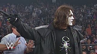 WWE Network Sting takes out the NWO– WCW Monday Nitro Sept 29 1997 [upl. by Wachter]