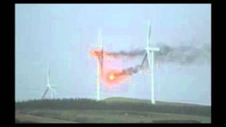 Wind turbine quotfreak accidentquot [upl. by Arrik]