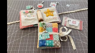 Needle Book With Pockets Tutorial [upl. by Suter821]