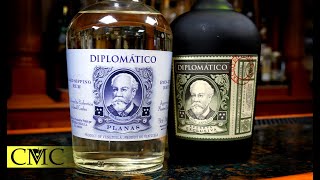 Ron Diplomatico Planas amp Diplomatico Reserva Exclusiva Tasting  Review [upl. by Linkoski310]